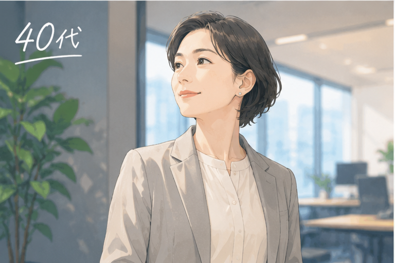 40代の仕事整理のイメージ